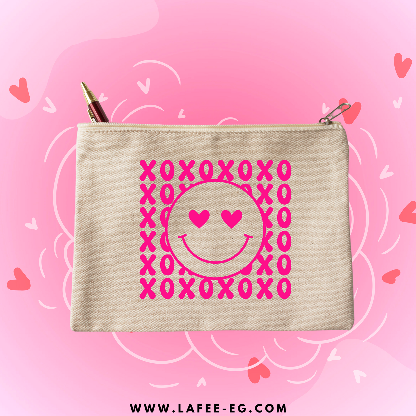 LOVE FACE PENCIL CASE