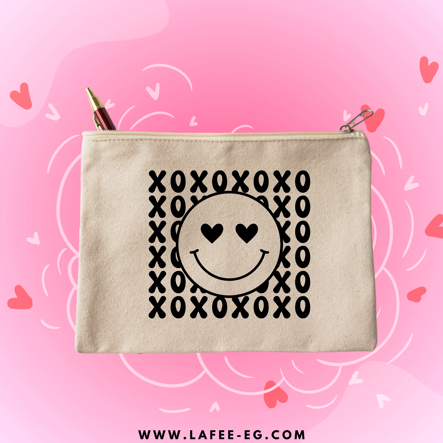 LOVE FACE PENCIL CASE